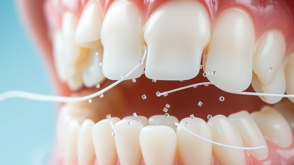 daily flossing prevents tartar