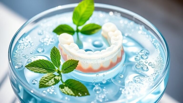 dental appliances odor removal