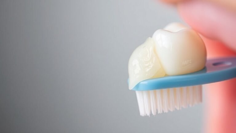enamel erosion from overbrushing