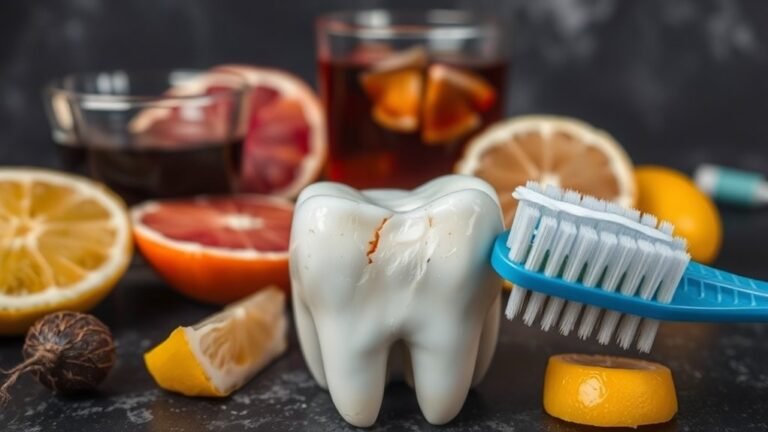 enamel erosion lifestyle habits