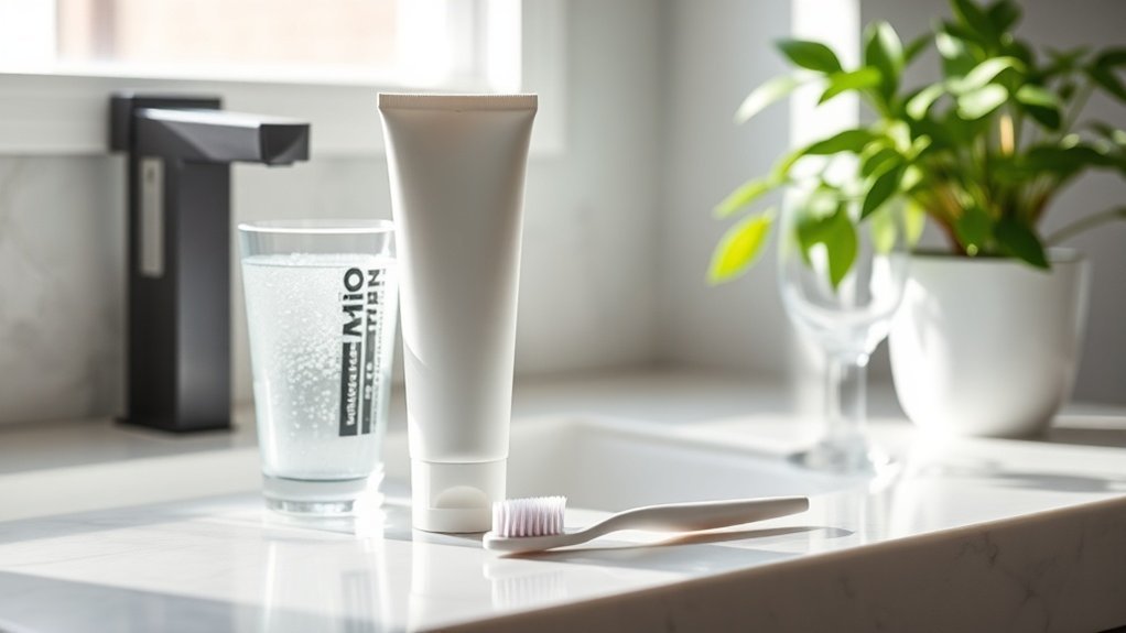 gentle toothpaste reduces irritation