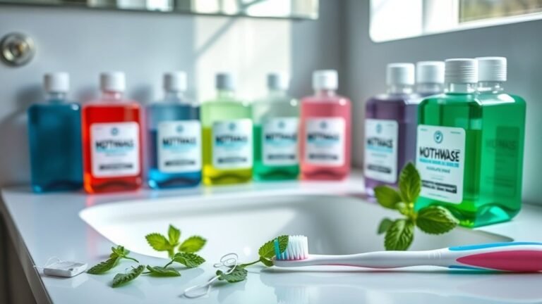 mouthwashes for microbiota balance
