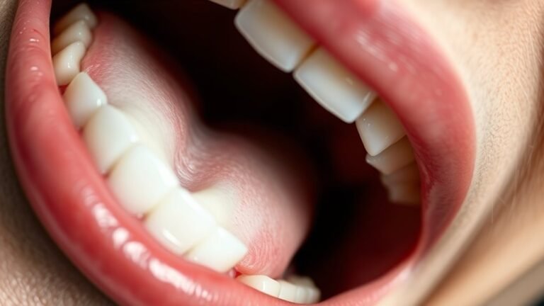 oral thrush indicates infection risk
