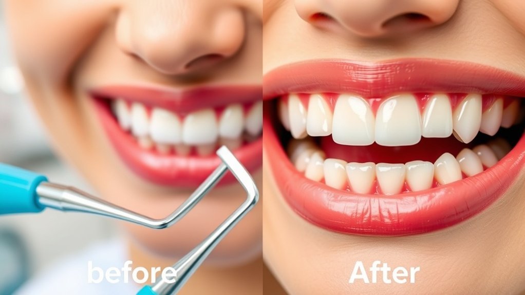 professional cleanings reduce plaque