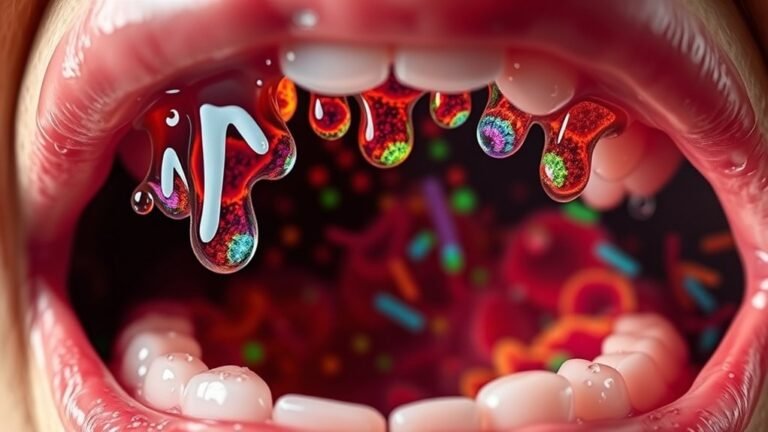 saliva enzymes oral defense
