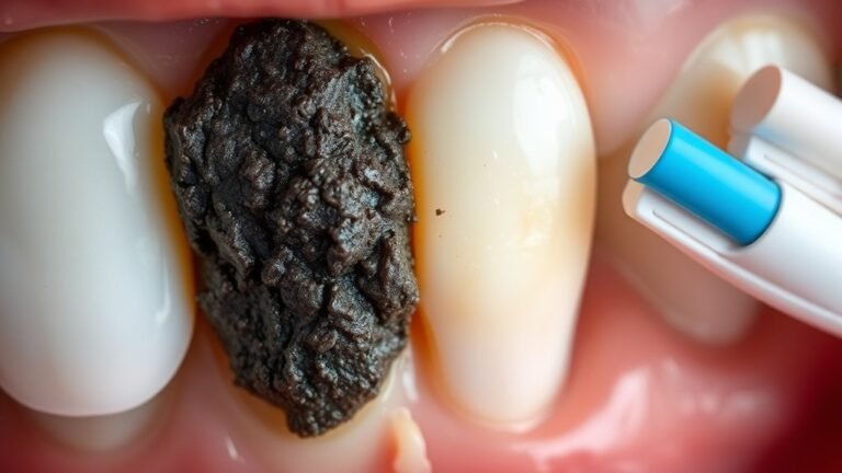 signs of plaque accumulation