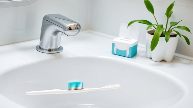 strict oral care routine