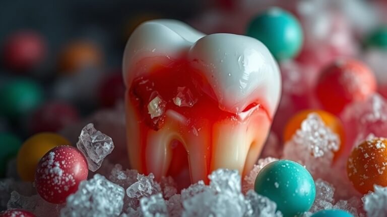 sugar disrupts oral health