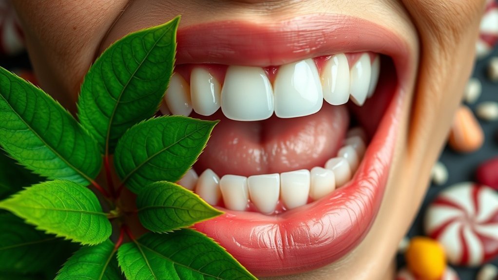sugar restriction improves oral health