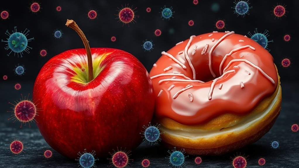 sugars and acids promote decay