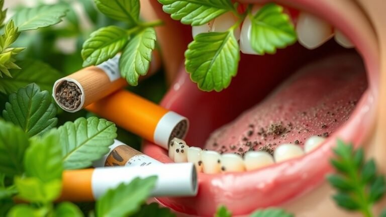 tobacco avoidance reduces gum disease