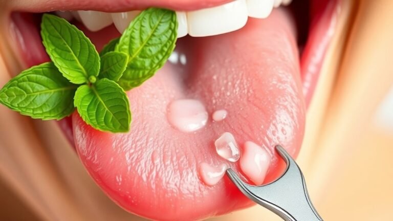 tongue scraping combats bad breath